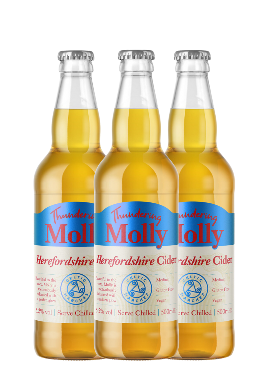 Thundering Molly Cider 5.2% 12 x 500ml Bottles